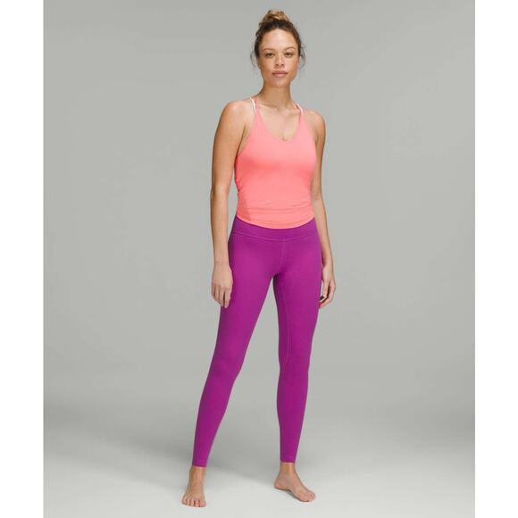 Lululemon Align High-Rise Pant 28” Nulu Size 0 Vivid Plum - Picture 6 of 7